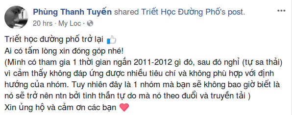 Tháng Tư, 2018: Sự trở lại của Triết Học Đường Phố Screenshot-2018-4-8 (1) Triết học đường phố trở lại (y) Ai có tấm lòng - Phùng Thanh Tuyến