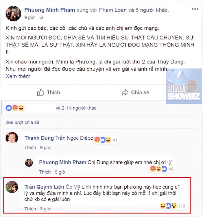 Toàn cảnh câu chuyện BTV Minh Tiệp bạo hành em vợ (Thùy Dung) 3