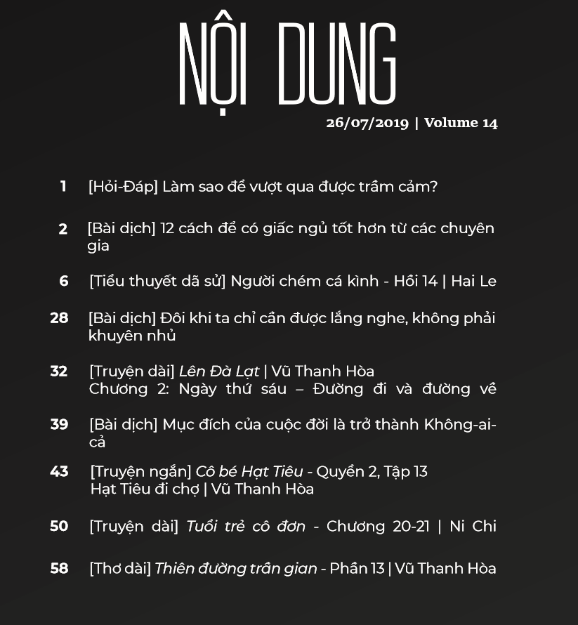 Tạp chí Aloha Volume 14 Untitled