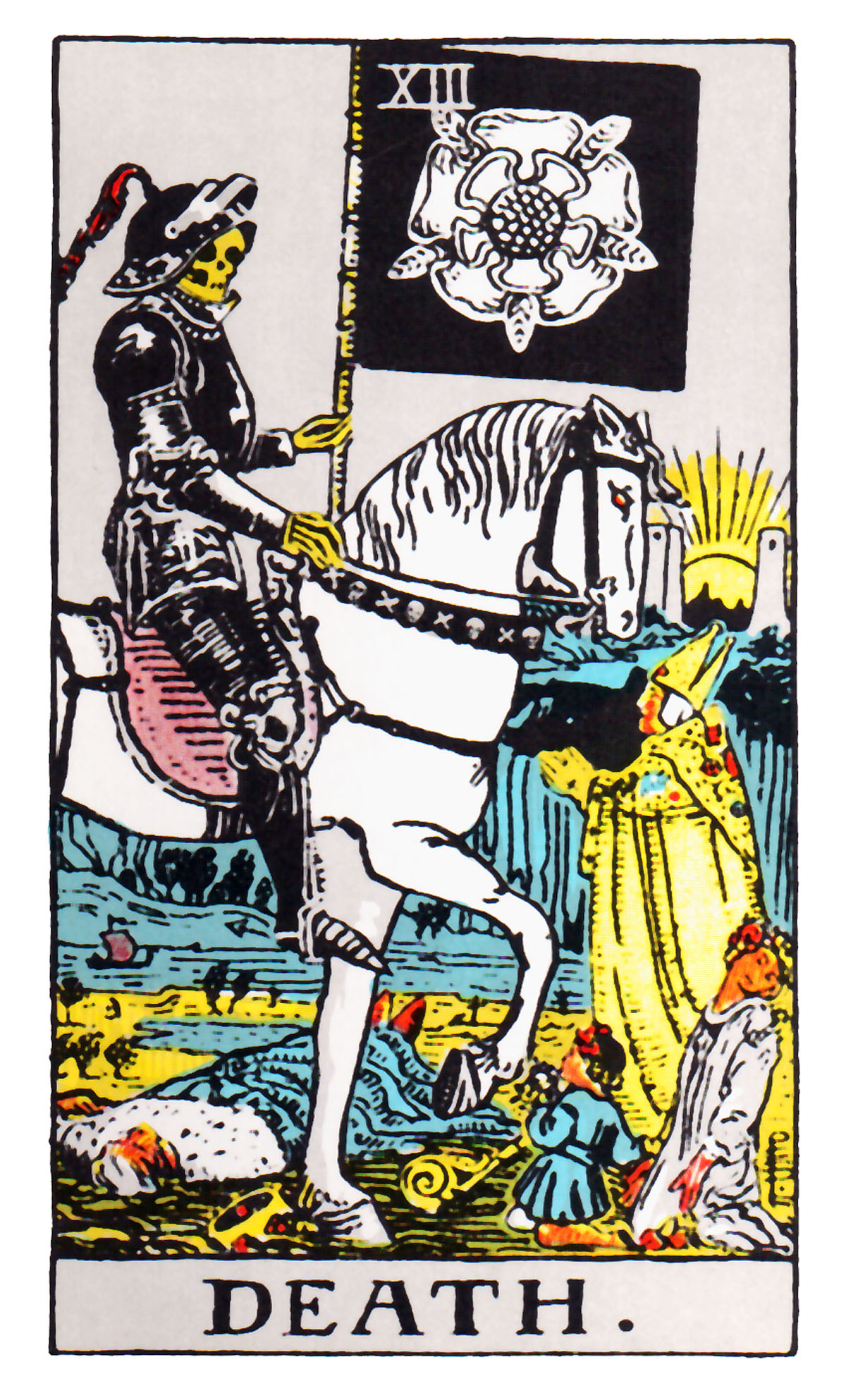 Bầu bạn với cái chết tarot-death