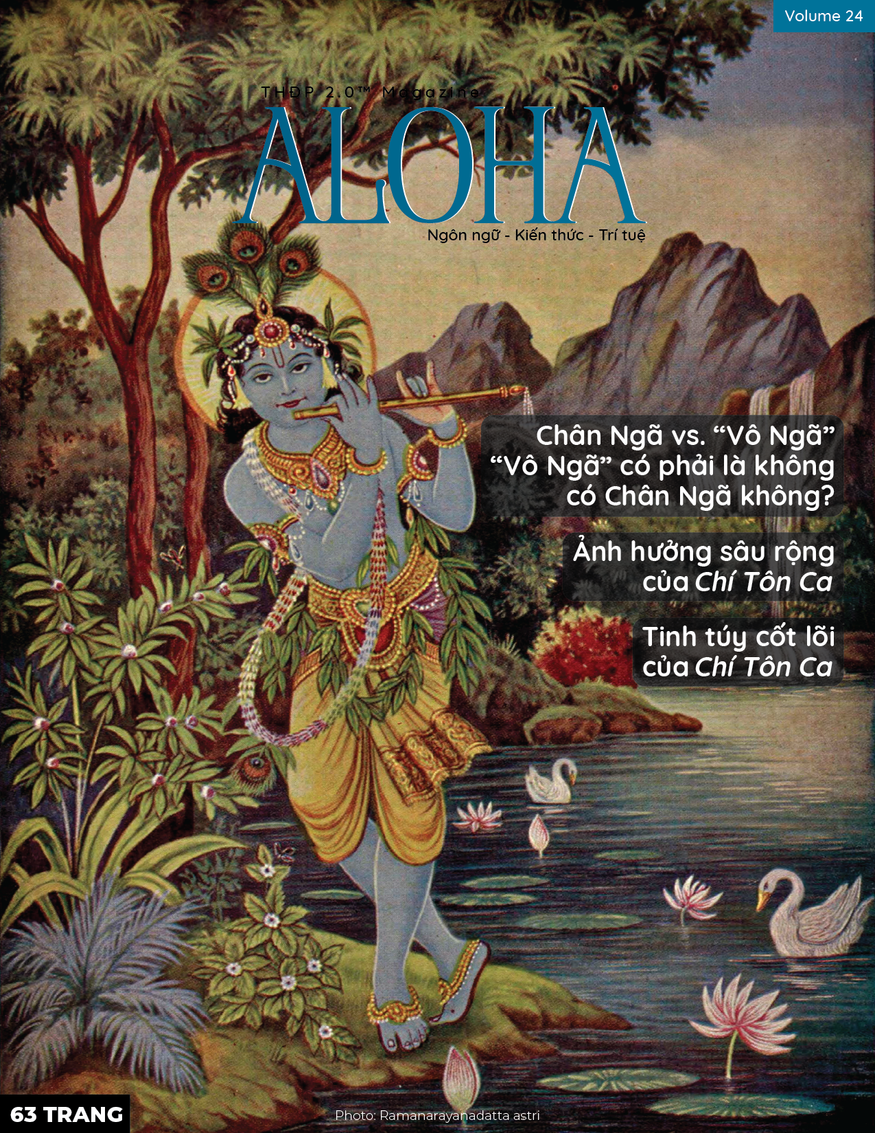 Tạp chí Aloha - Triết Học Đường Phố 2.0 Magazine Aloha 24 cover