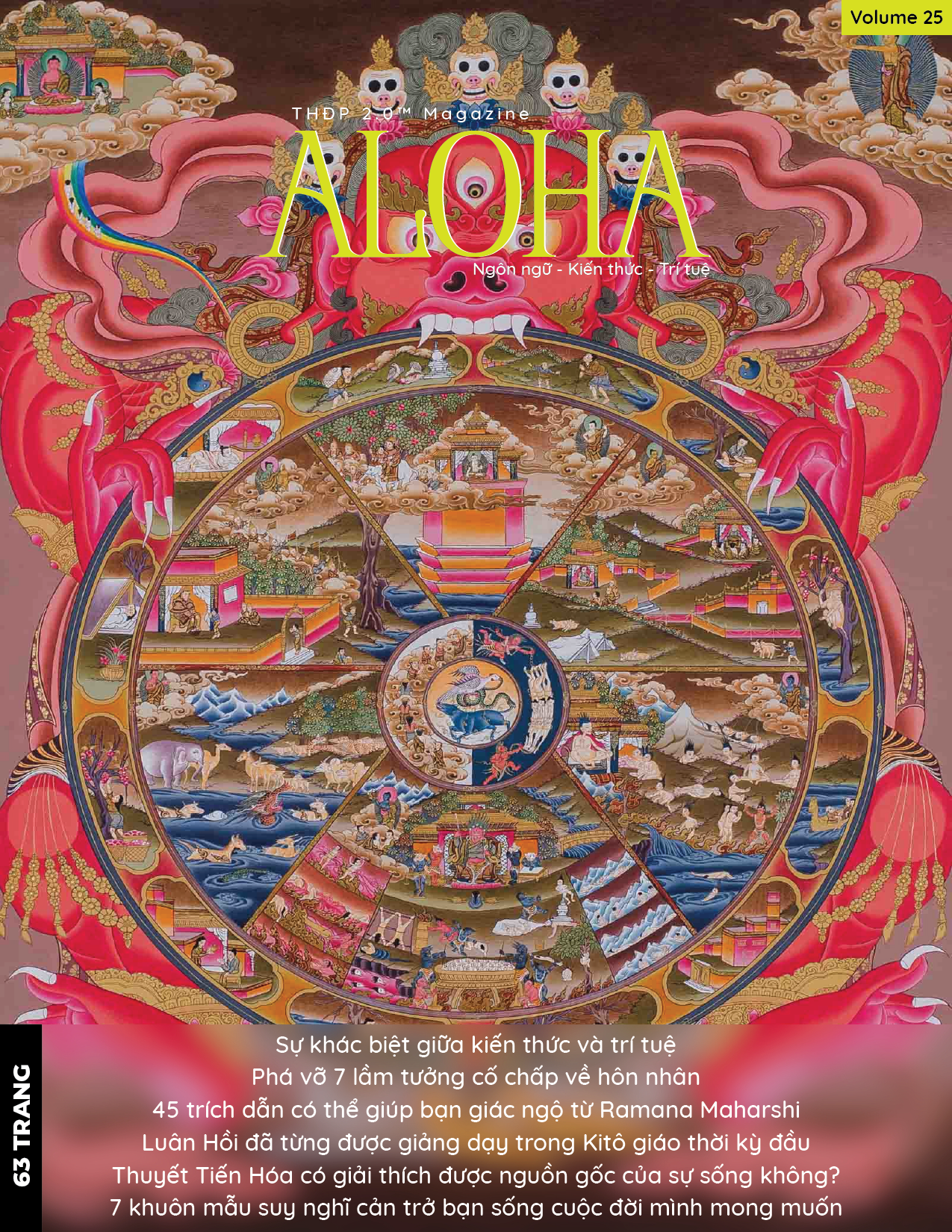 Tạp chí Aloha - Triết Học Đường Phố 2.0 Magazine Aloha 25 cover