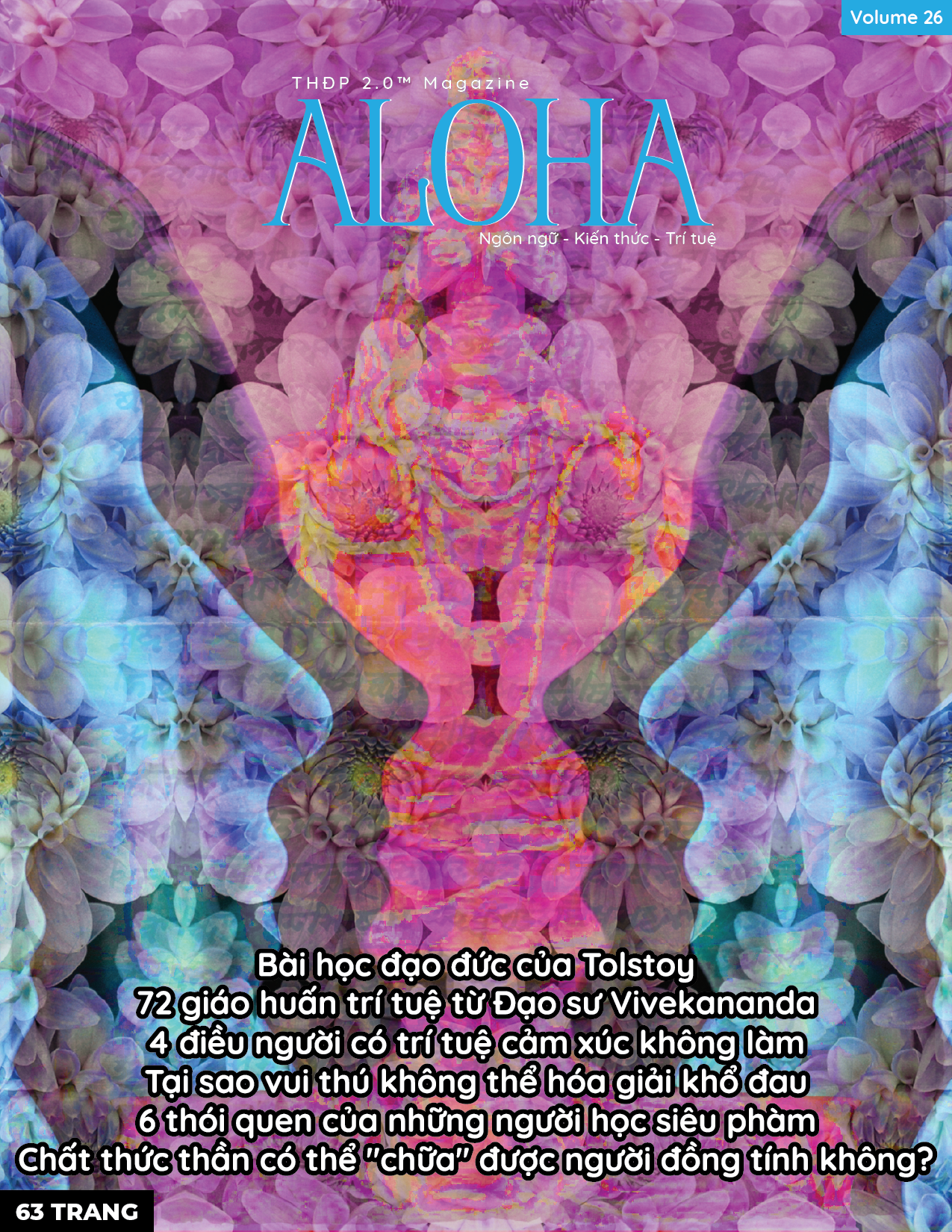 Tạp chí Aloha - Triết Học Đường Phố 2.0 Magazine Aloha 26 cover-full
