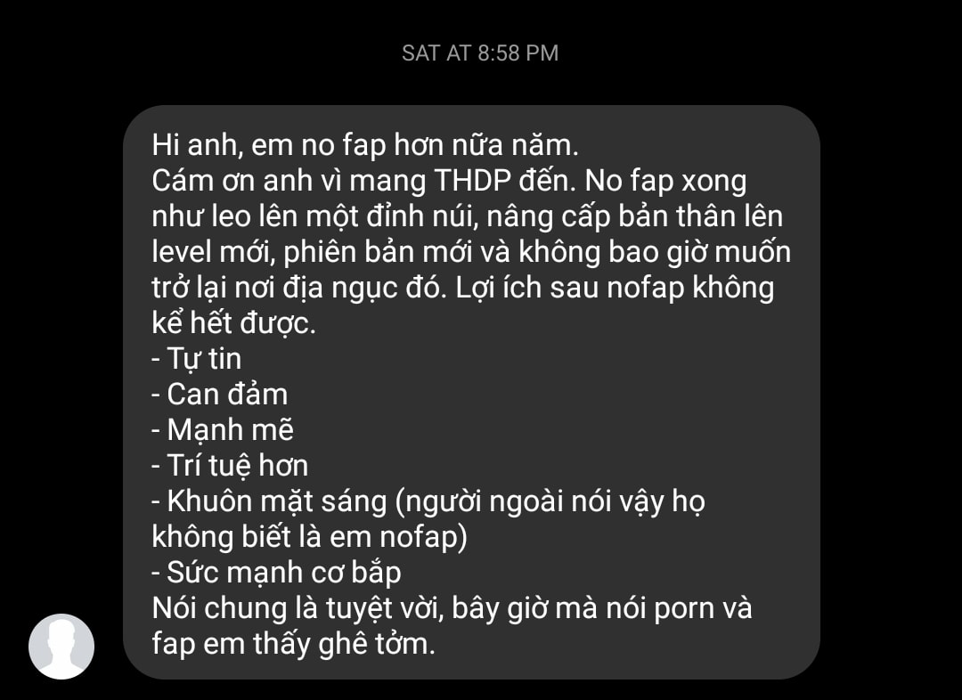 Cẩm Nang Nofap (ver. 2) — Trở thành đàn ông ĐÍCH THỰC Nofap