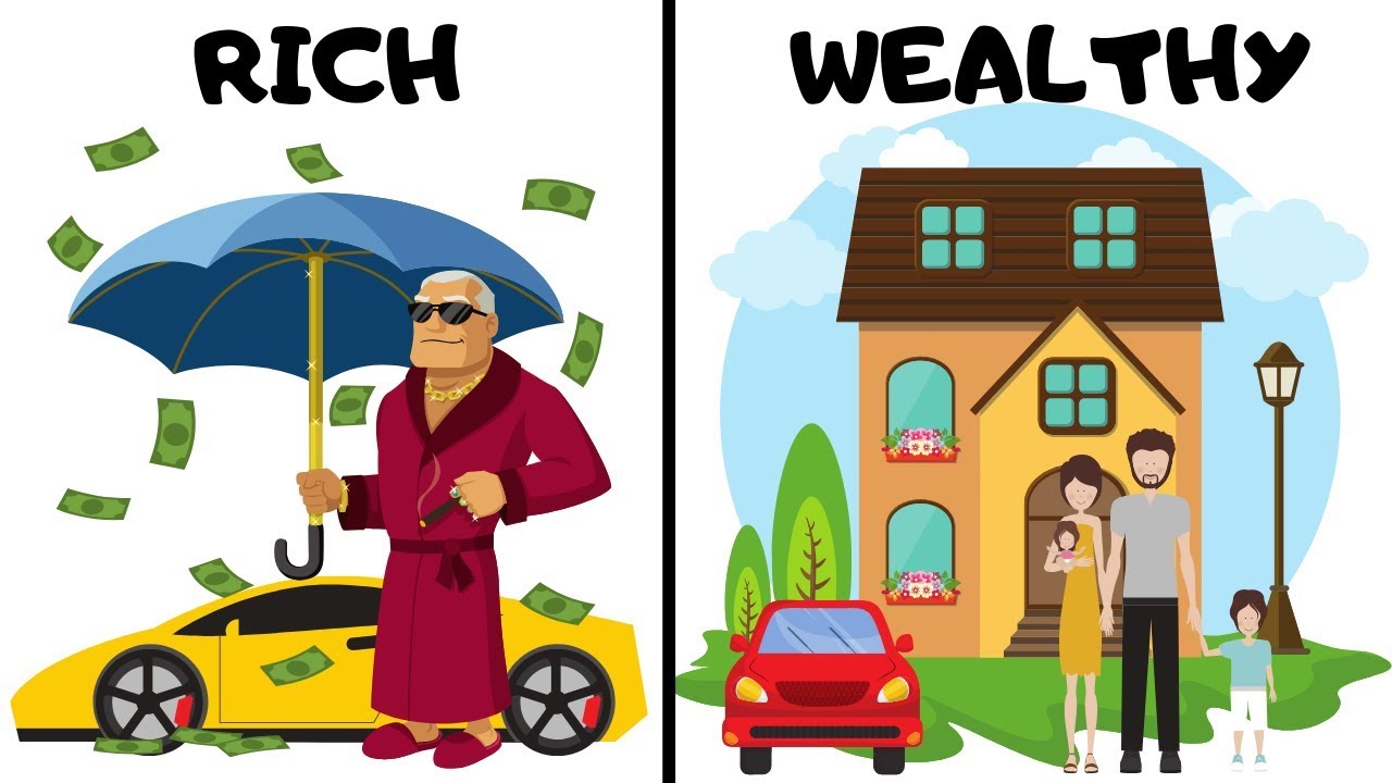 Sự khác biệt giữa Rich và Wealthy rich và wealthy