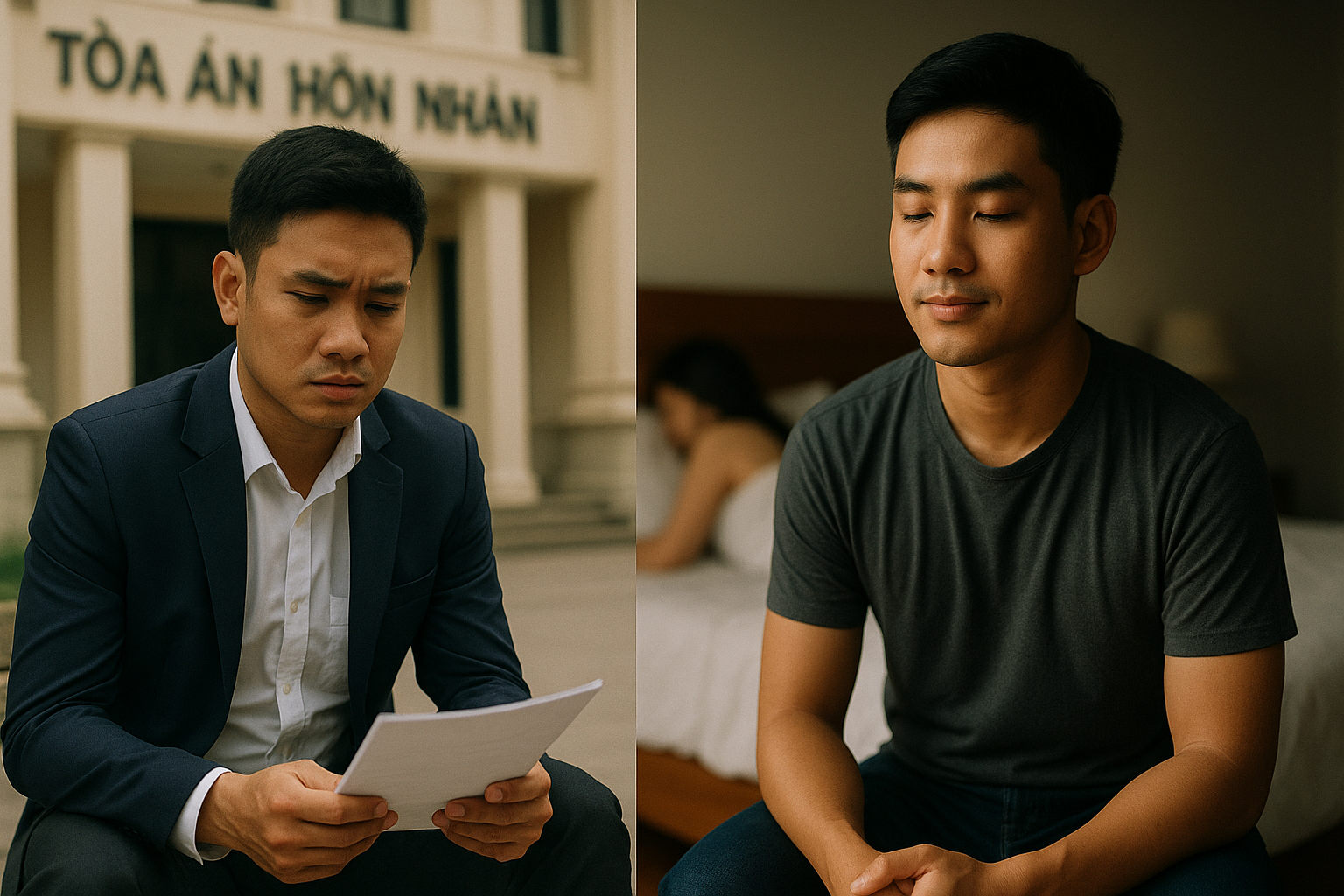 ngoại tình ly hôn